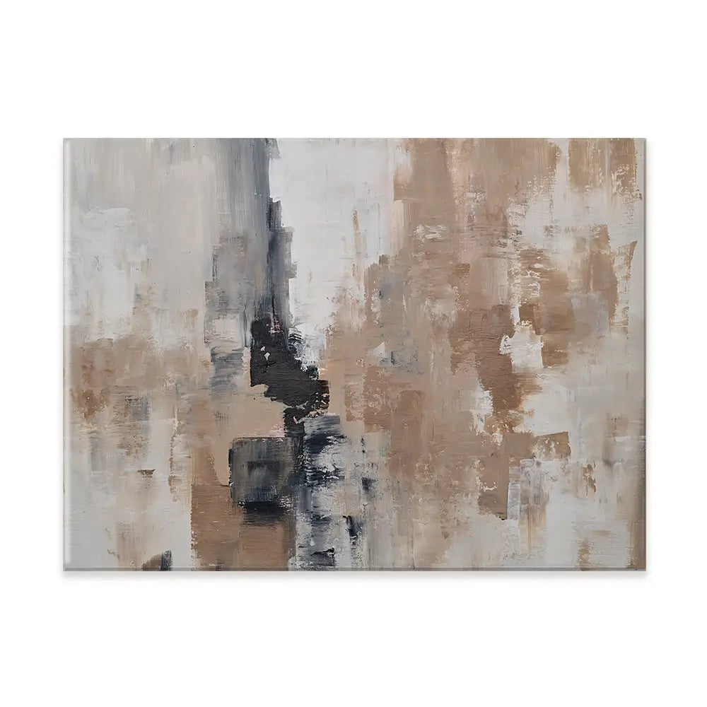 Brown Grey Blend Canvas Print Brown Grey Blend Canvas Print wall art product Art Print Shop