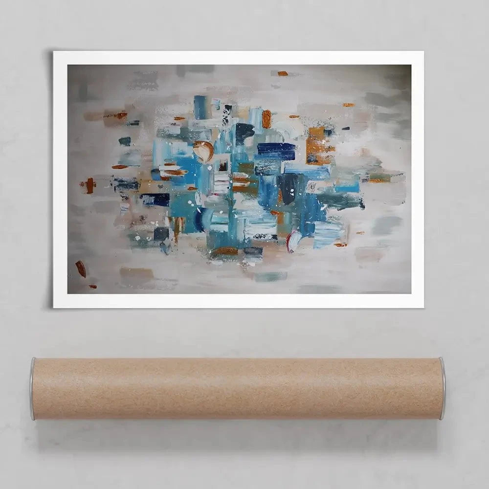 Brush Stroke Beauty Art Print Brush Stroke Beauty Art Print wall art product Elizabeth White