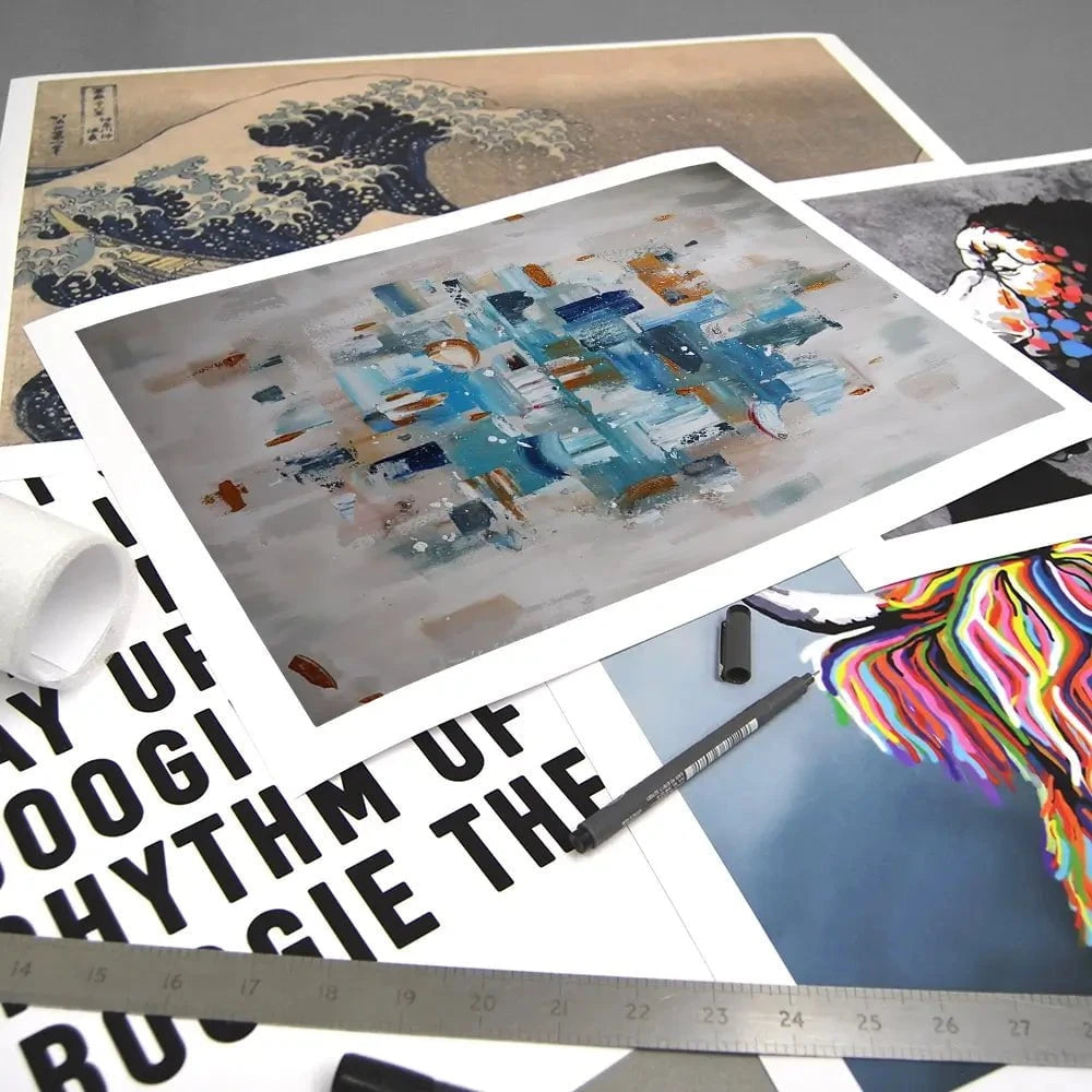 Brush Stroke Beauty Art Print Brush Stroke Beauty Art Print wall art product Elizabeth White