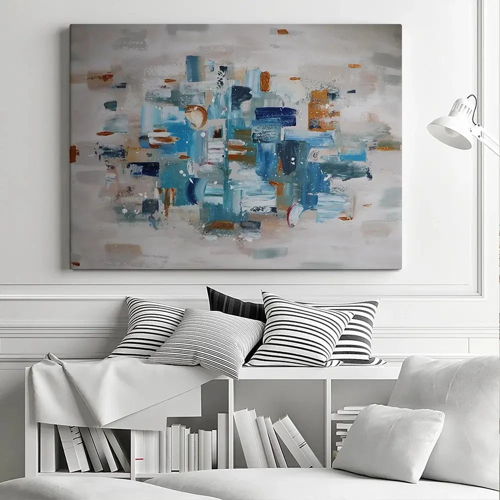 Brush Stroke Beauty Canvas Print Brush Stroke Beauty Canvas Print wall art product Elizabeth White