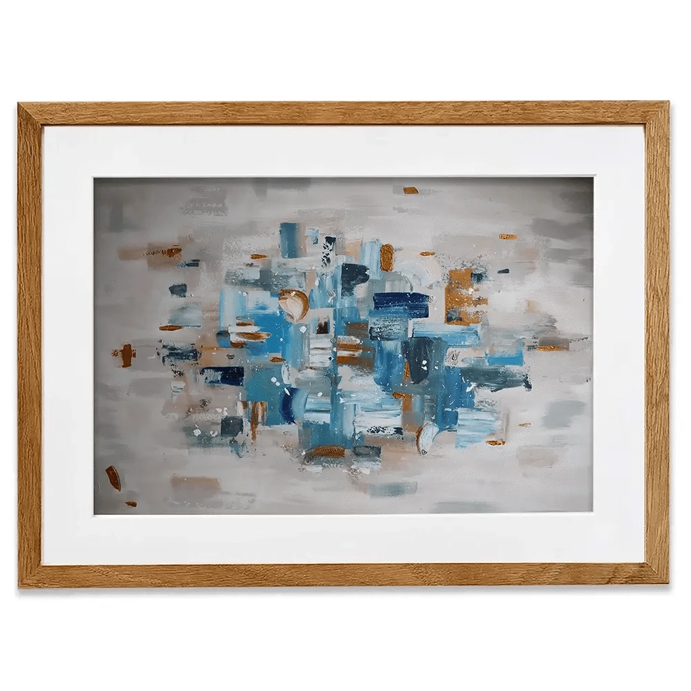 Brush Stroke Beauty Framed Art Print Brush Stroke Beauty Framed Art Print wall art product Elizabeth White