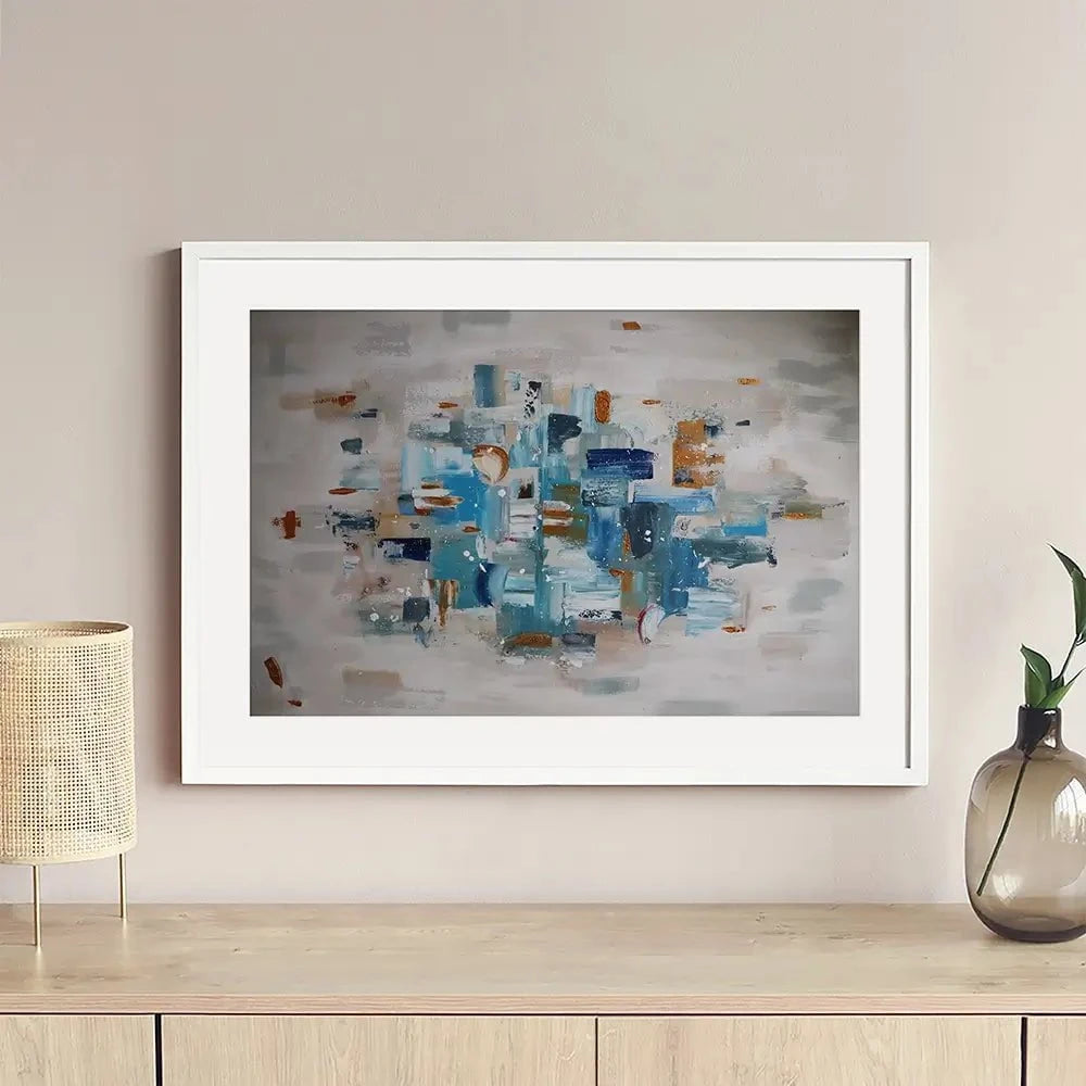 Brush Stroke Beauty Framed Art Print Brush Stroke Beauty Framed Art Print wall art product Elizabeth White