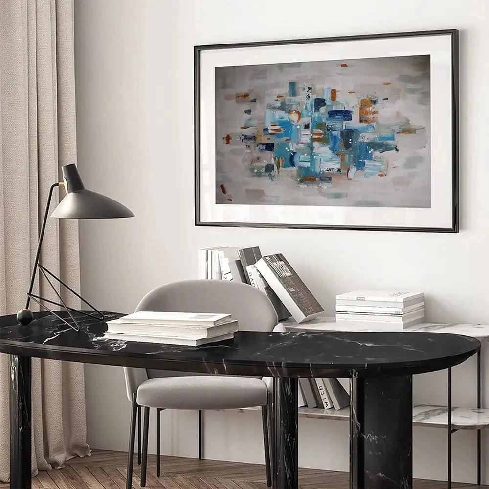 Brush Stroke Beauty Framed Art Print Brush Stroke Beauty Framed Art Print wall art product Elizabeth White