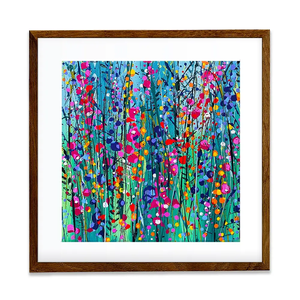 Bryony Square Framed Art Print Bryony Square Framed Art Print wall art product Scarlet Sky Studio