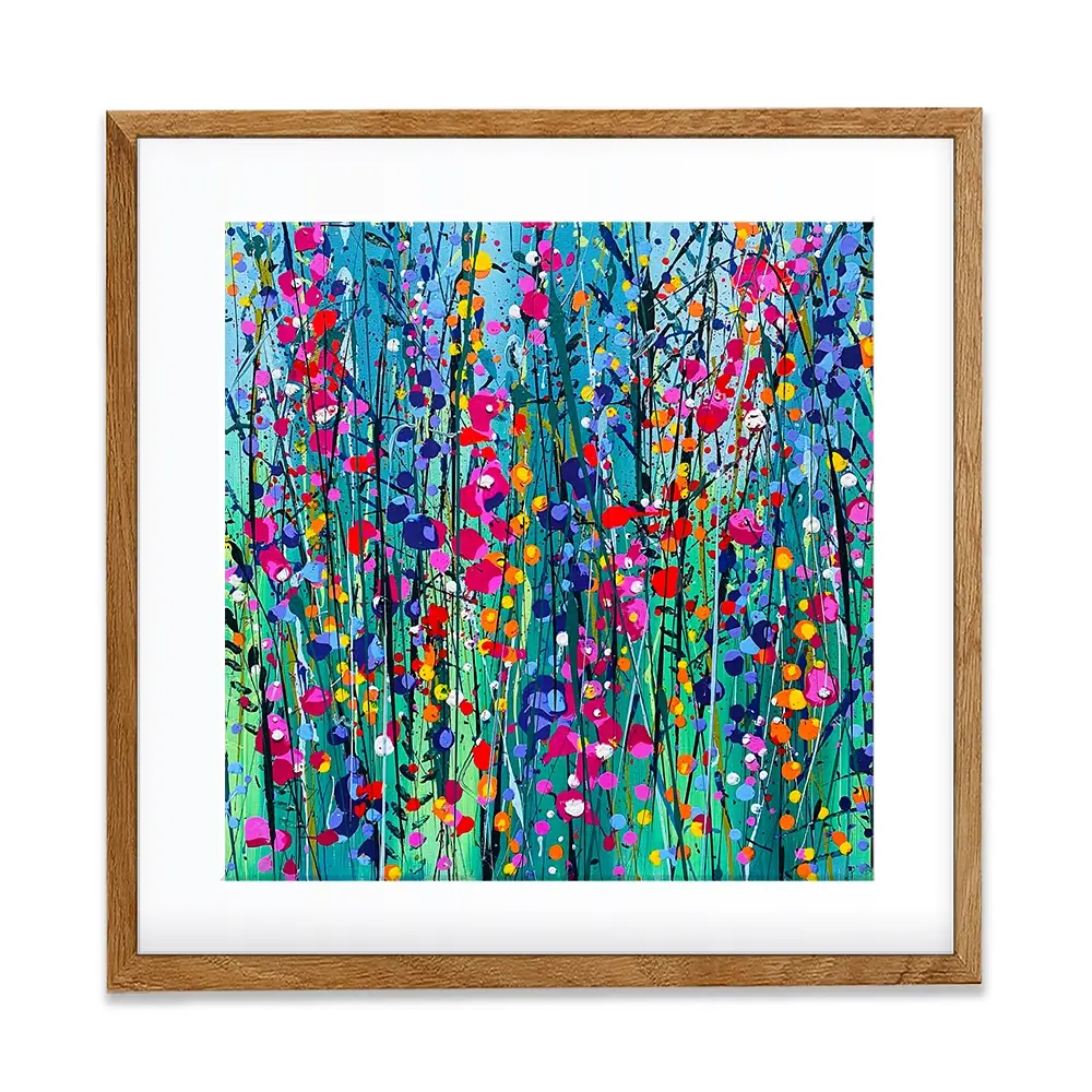 Bryony Square Framed Art Print Bryony Square Framed Art Print wall art product Scarlet Sky Studio