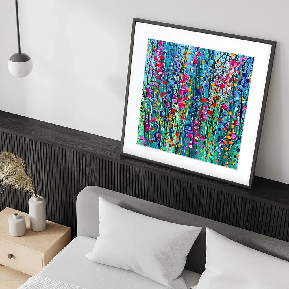 Bryony Square Framed Art Print Bryony Square Framed Art Print wall art product Scarlet Sky Studio