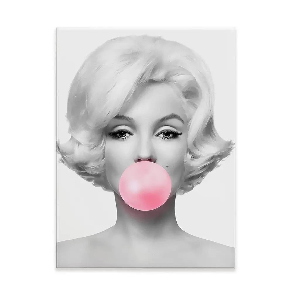 Bubblegum 1 Canvas Print Bubblegum 1 Canvas Print wall art product Art Print Shop