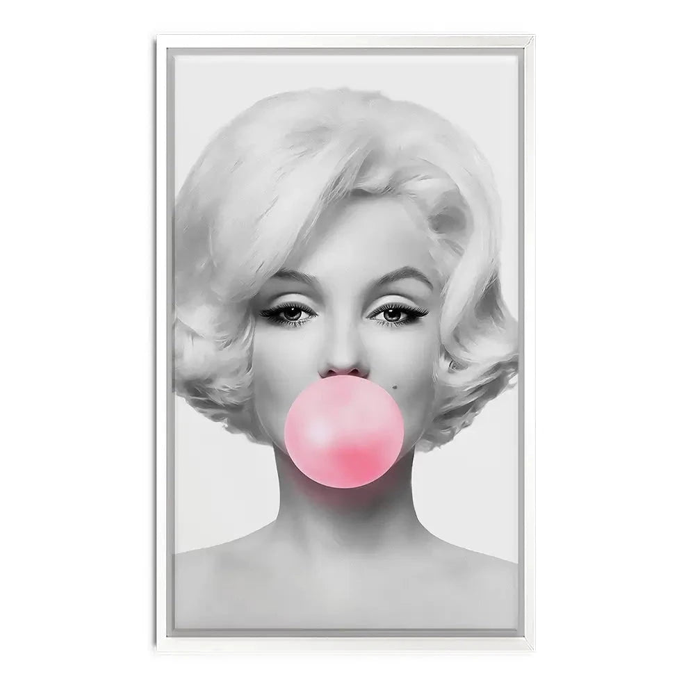 Bubblegum 1 Canvas Print Bubblegum 1 Canvas Print wall art product Art Print Shop