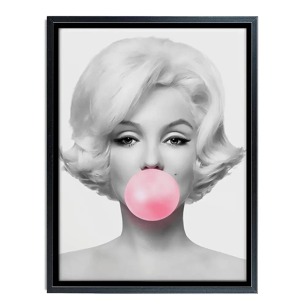 Bubblegum 1 Canvas Print Bubblegum 1 Canvas Print wall art product Art Print Shop