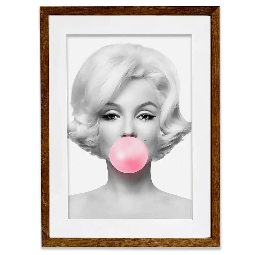 Bubblegum 1 Framed Art Print Bubblegum 1 Framed Art Print wall art product Art Print Shop