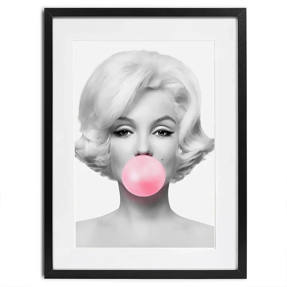 Bubblegum 1 Framed Art Print Bubblegum 1 Framed Art Print wall art product Art Print Shop
