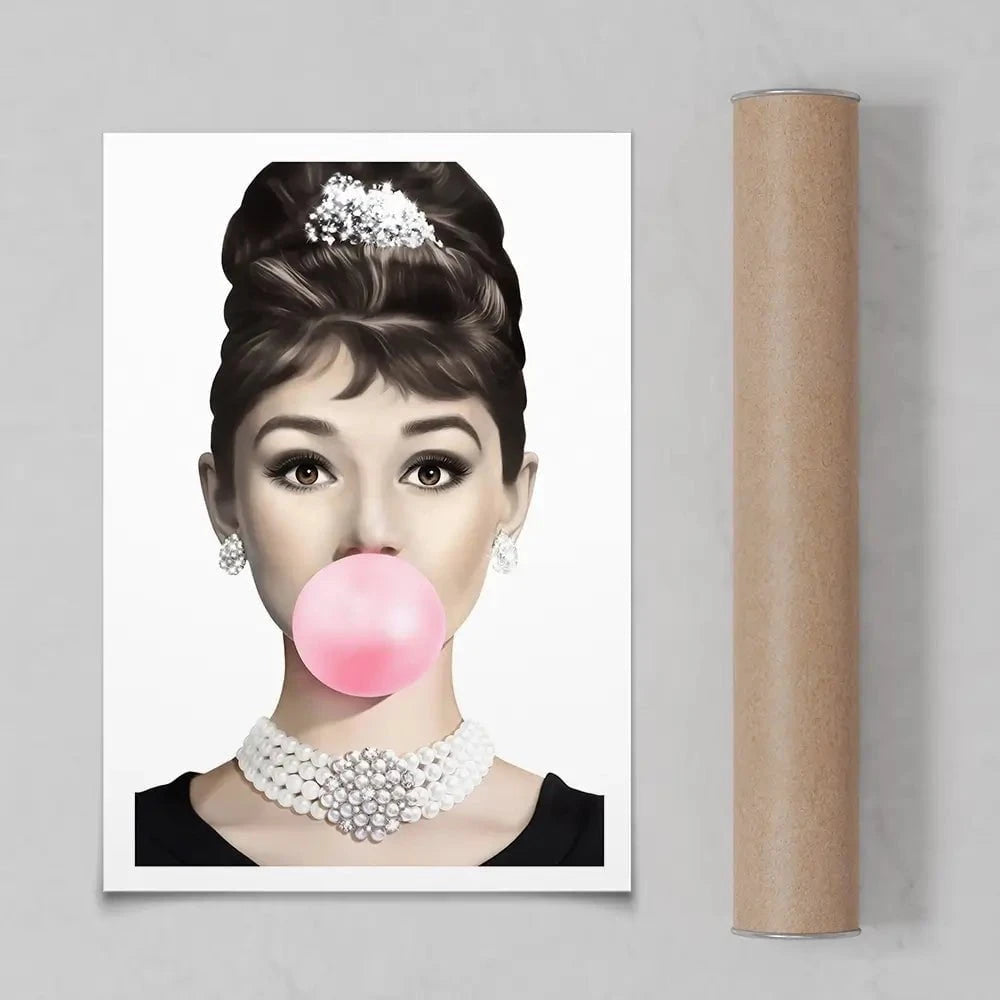 Bubblegum 2 Art Print Bubblegum 2 Art Print wall art product Art Print Shop