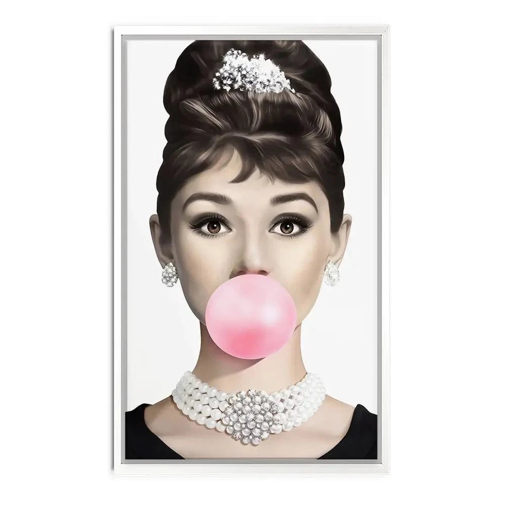 Bubblegum 2 Canvas Print Bubblegum 2 Canvas Print wall art product Art Print Shop