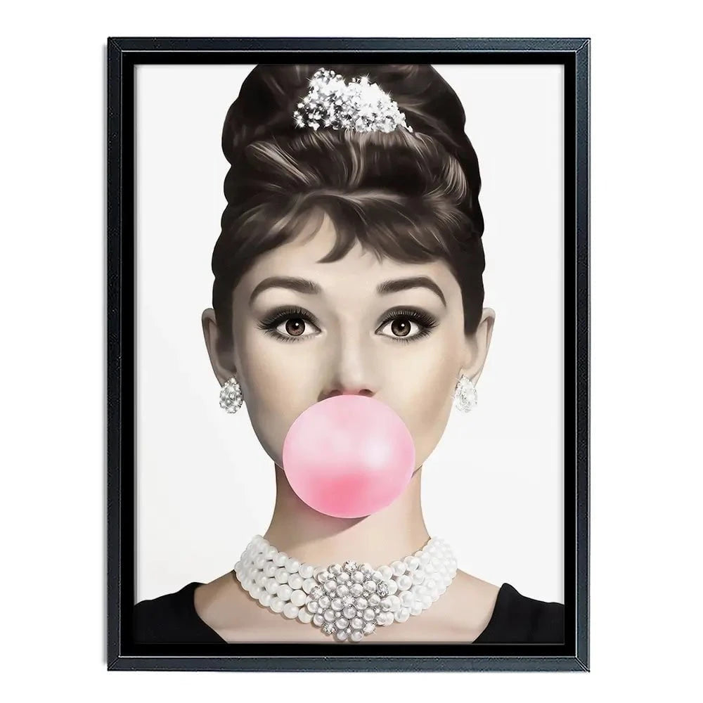 Bubblegum 2 Canvas Print Bubblegum 2 Canvas Print wall art product Art Print Shop