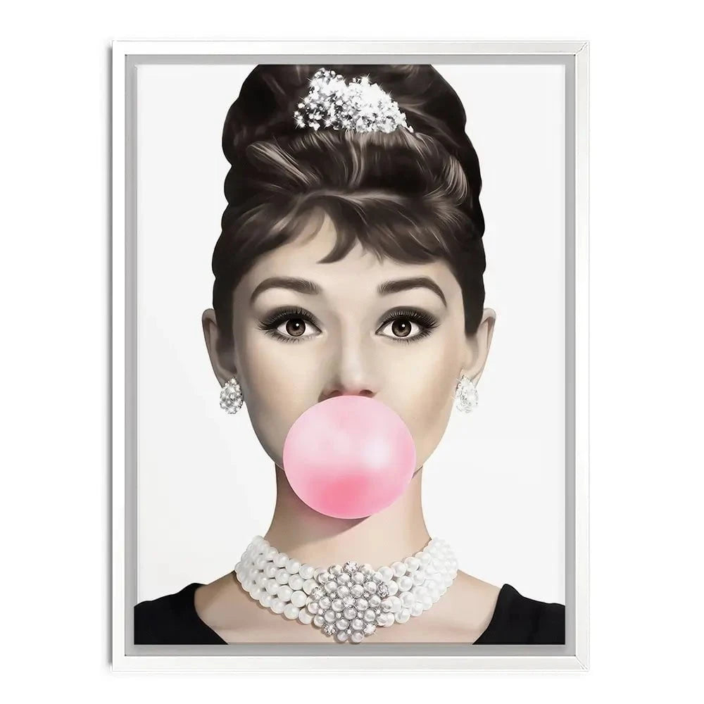 Bubblegum 2 Canvas Print Bubblegum 2 Canvas Print wall art product Art Print Shop