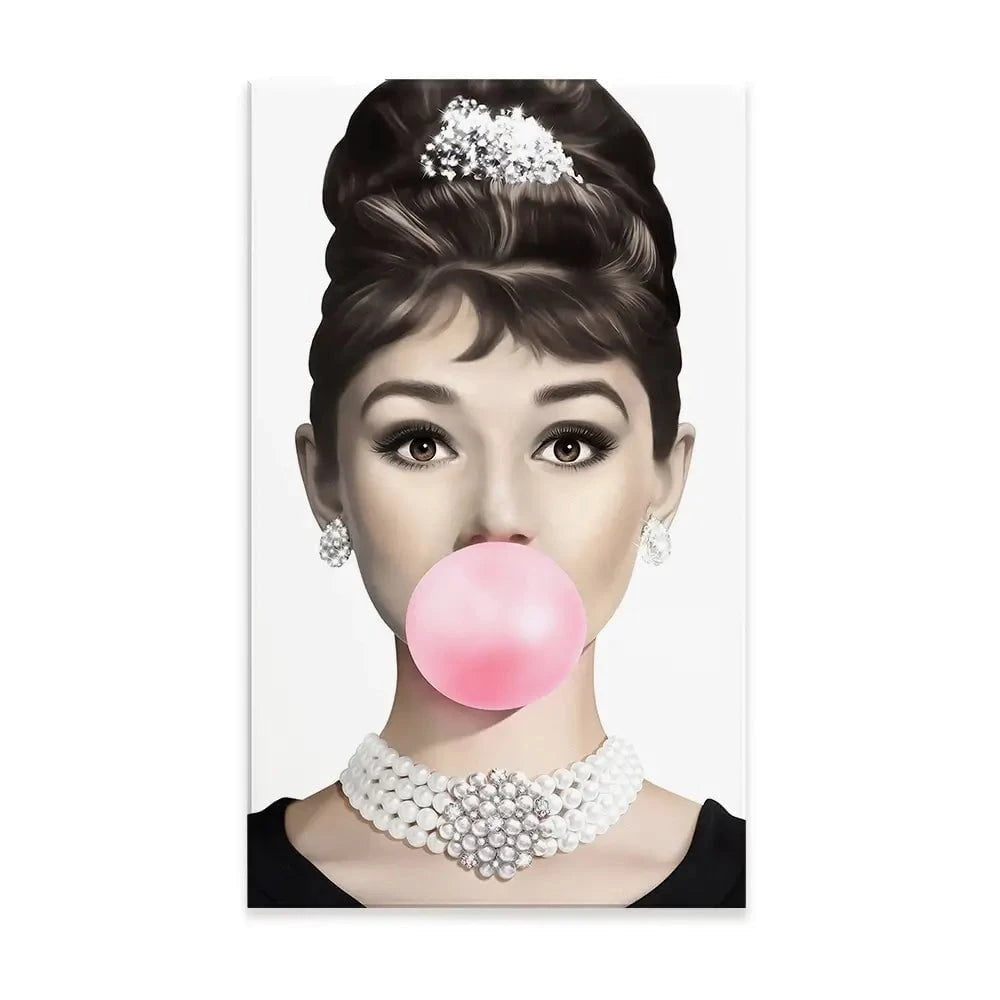 Bubblegum 2 Canvas Print Bubblegum 2 Canvas Print wall art product Art Print Shop