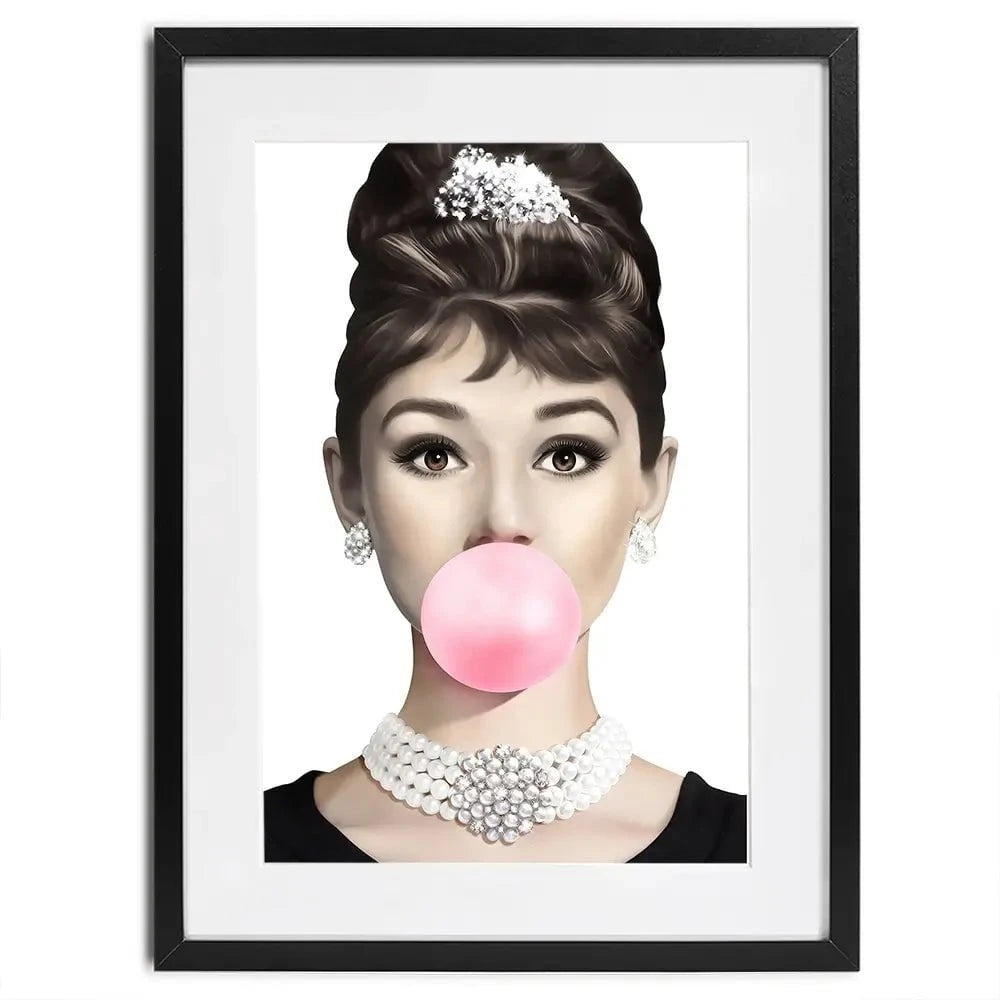 Bubblegum 2 Framed Art Print Bubblegum 2 Framed Art Print wall art product Art Print Shop