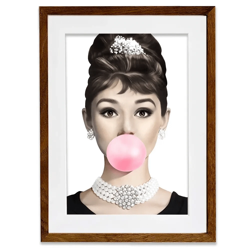 Bubblegum 2 Framed Art Print Bubblegum 2 Framed Art Print wall art product Art Print Shop