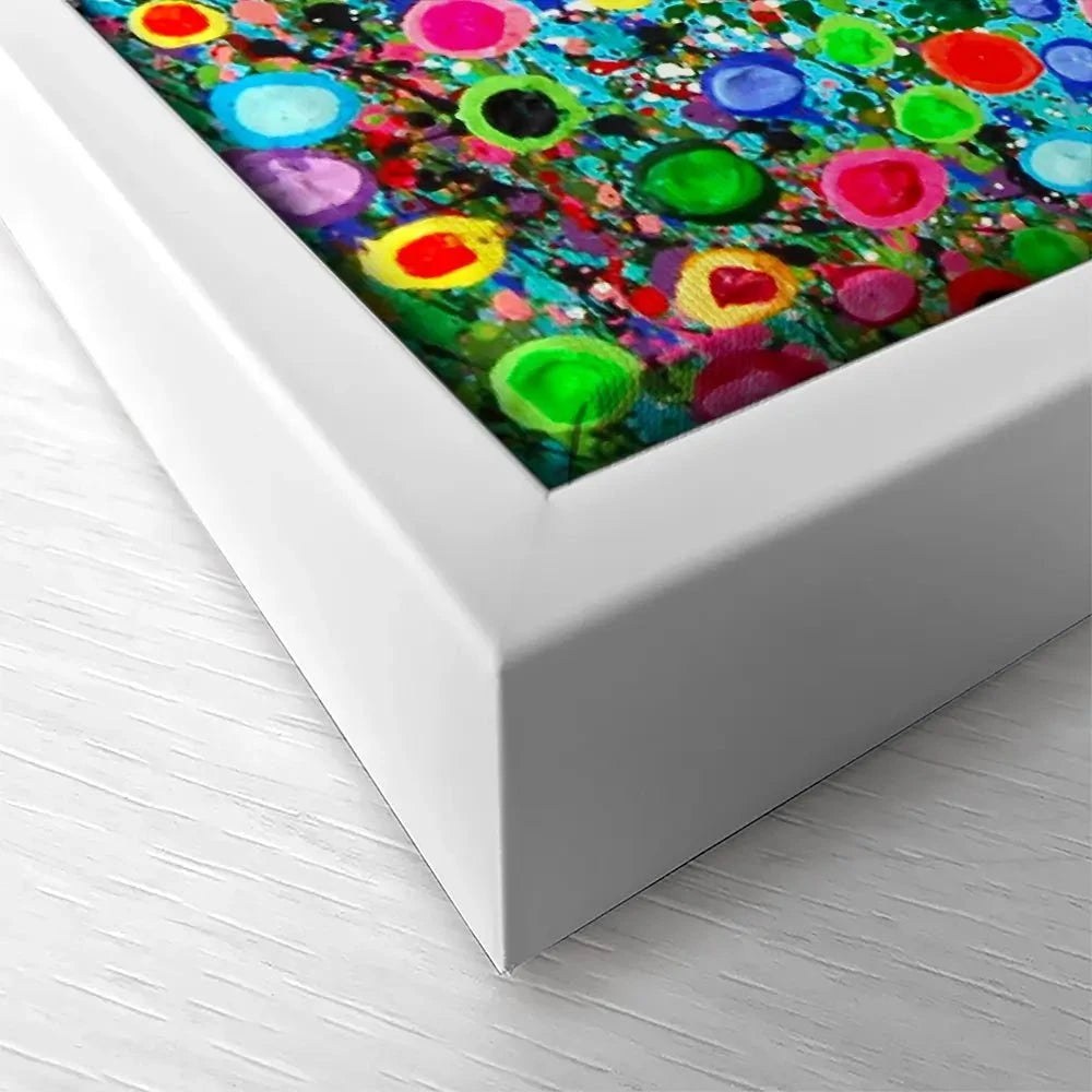 Bumblebee Flowers Canvas Print Bumblebee Flowers Canvas Print wall art product Jo Gough