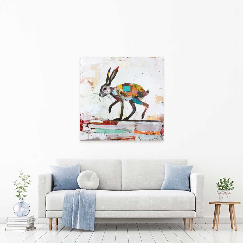 Bunny Collage Canvas Print Bunny Collage Canvas Print wall art product Svetlana Aleynikova