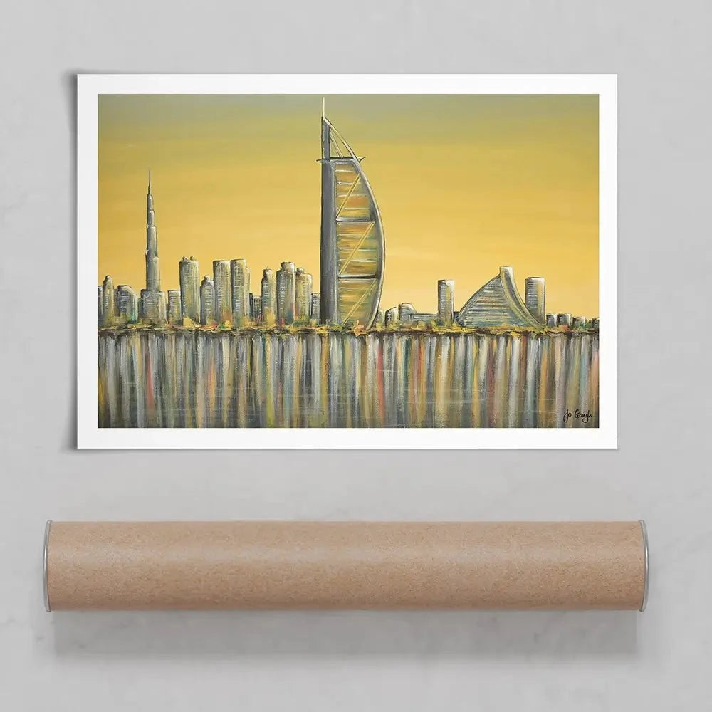 Burj Al Arab Art Print Burj Al Arab Art Print wall art product Jo Gough