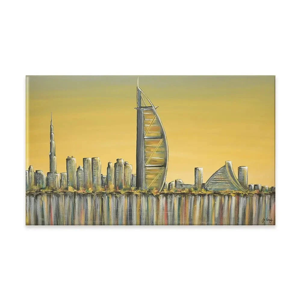 Burj Al Arab Canvas Print Burj Al Arab Canvas Print wall art product Jo Gough