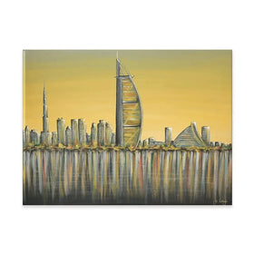 Burj Al Arab Canvas Print Burj Al Arab Canvas Print wall art product Jo Gough