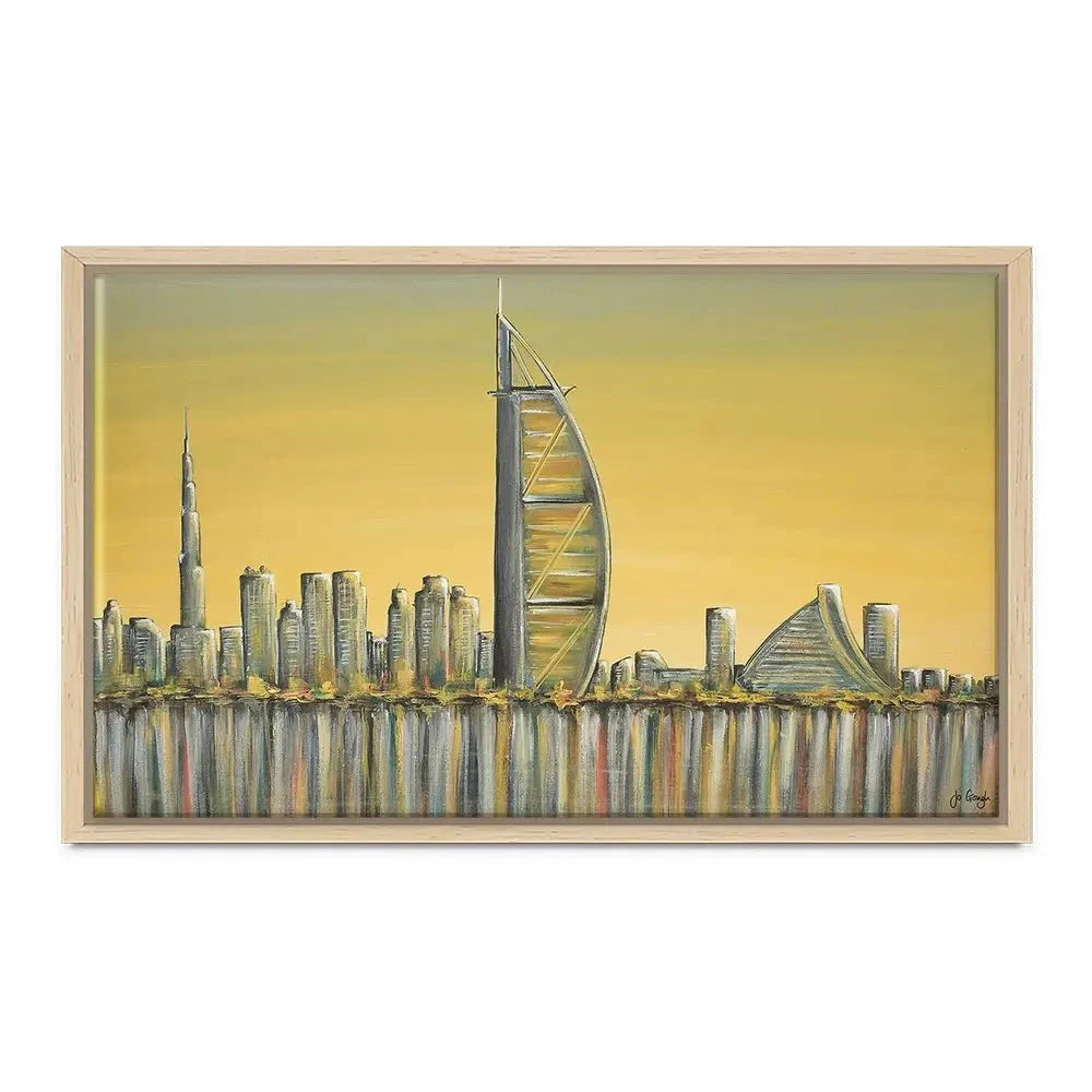 Burj Al Arab Canvas Print Burj Al Arab Canvas Print wall art product Jo Gough