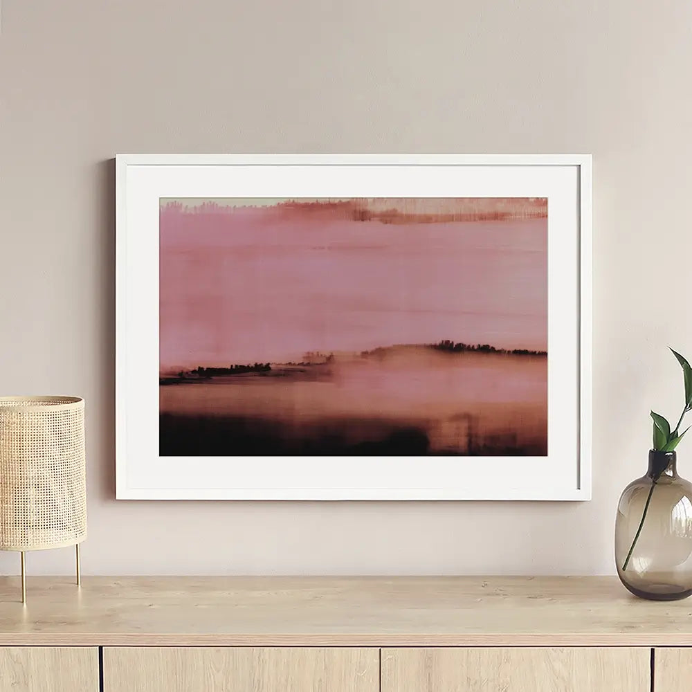 Burned Horizon Framed Art Print Burned Horizon Framed Art Print wall art product Treechild