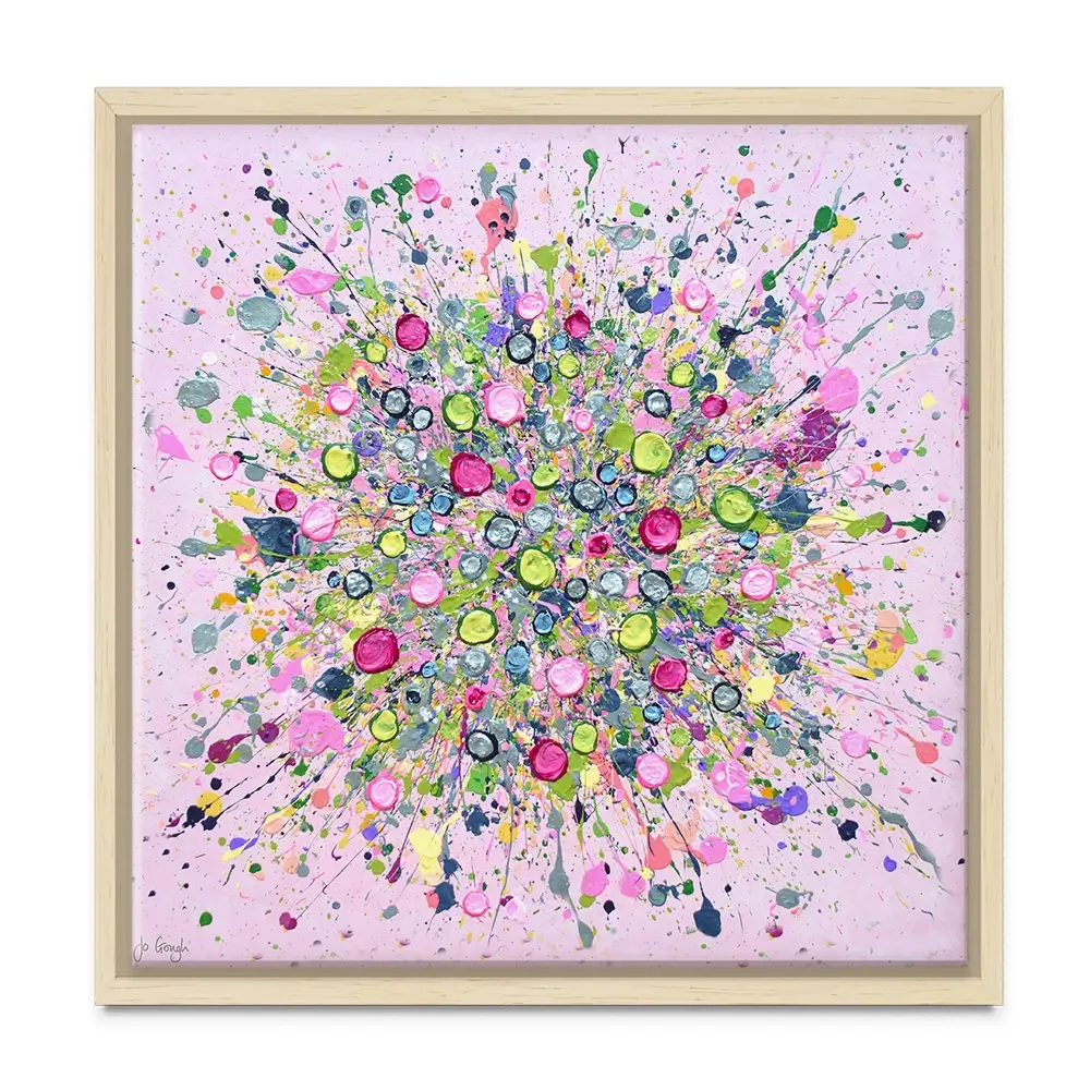 Bursting With Love Canvas Print Bursting With Love Canvas Print wall art product Jo Gough