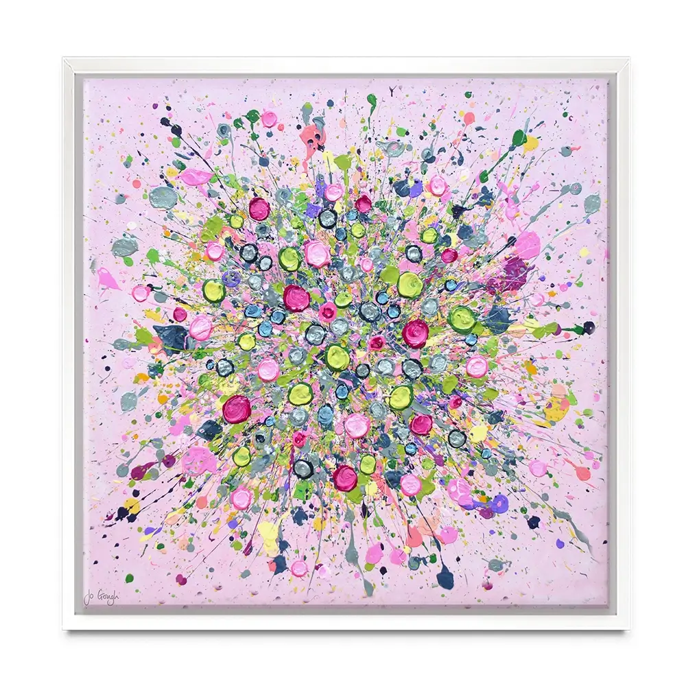 Bursting With Love Canvas Print Bursting With Love Canvas Print wall art product Jo Gough