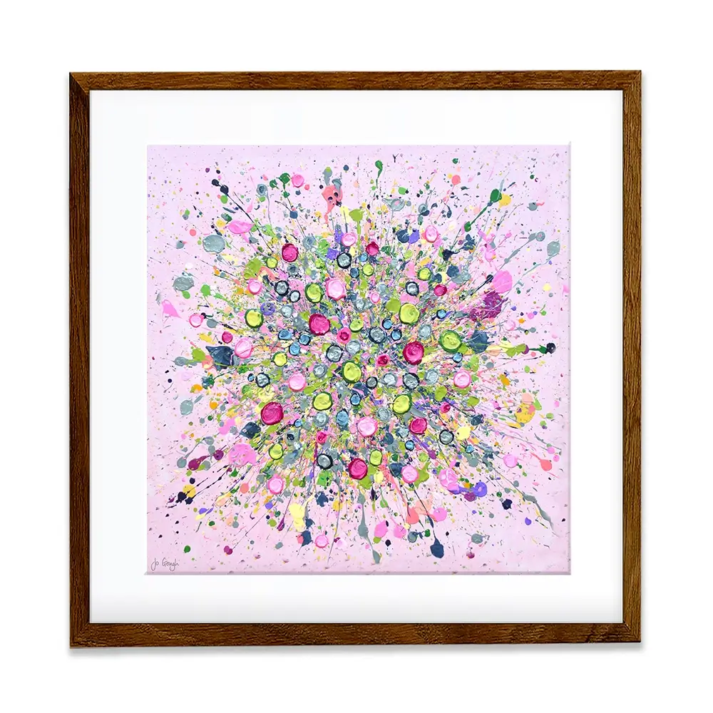 Bursting With Love Framed Art Print Bursting With Love Framed Art Print wall art product Jo Gough