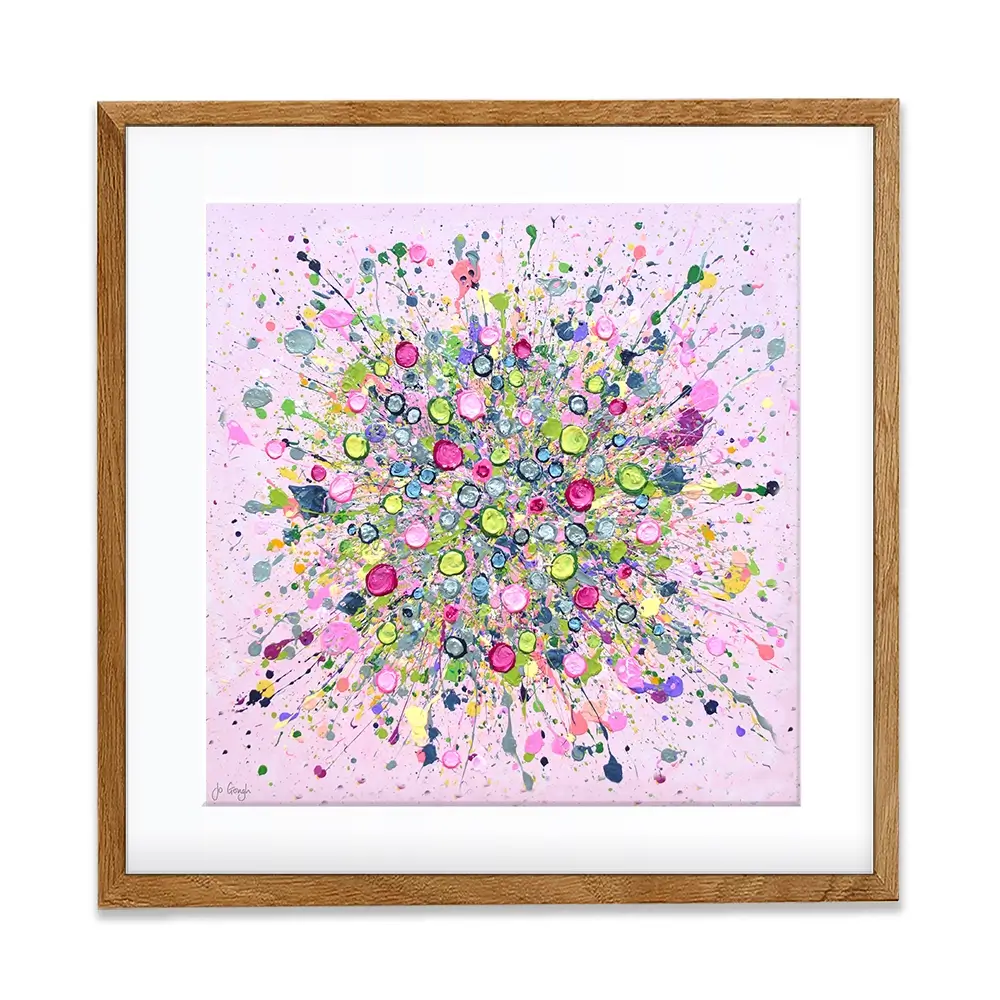 Bursting With Love Framed Art Print Bursting With Love Framed Art Print wall art product Jo Gough