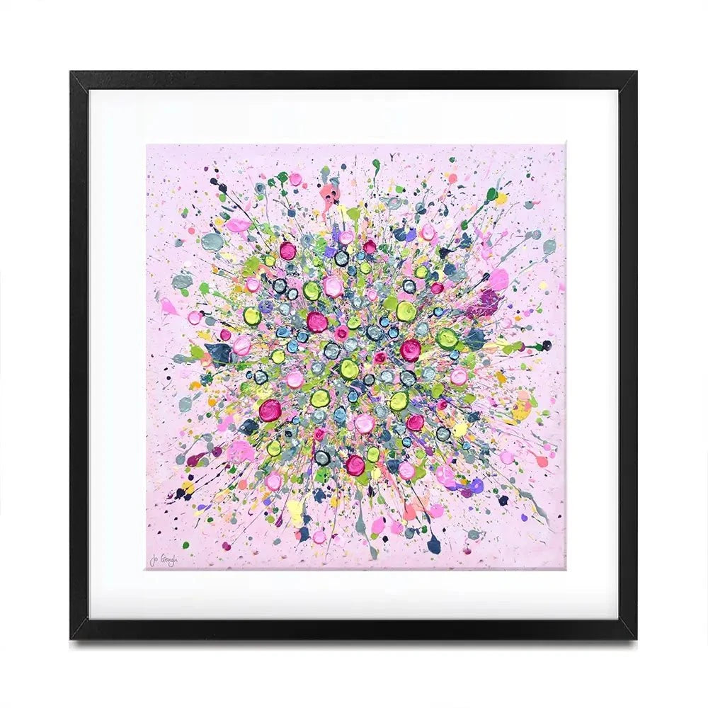 Bursting With Love Framed Art Print Bursting With Love Framed Art Print wall art product Jo Gough