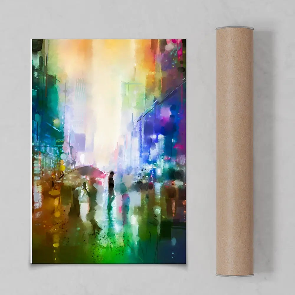 Busy Streets Art Print Busy Streets Art Print wall art product Art Print Shop