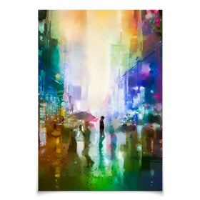 Busy Streets Art Print Busy Streets Art Print wall art product Art Print Shop