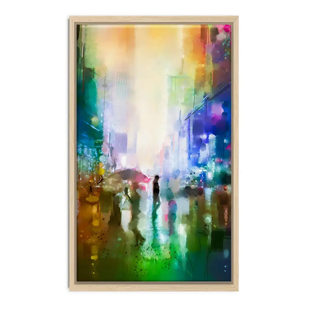 Busy Streets Canvas Print Busy Streets Canvas Print wall art product Art Print Shop