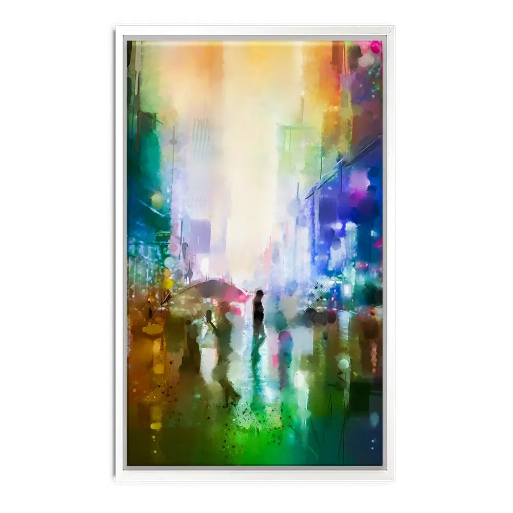 Busy Streets Canvas Print Busy Streets Canvas Print wall art product Art Print Shop