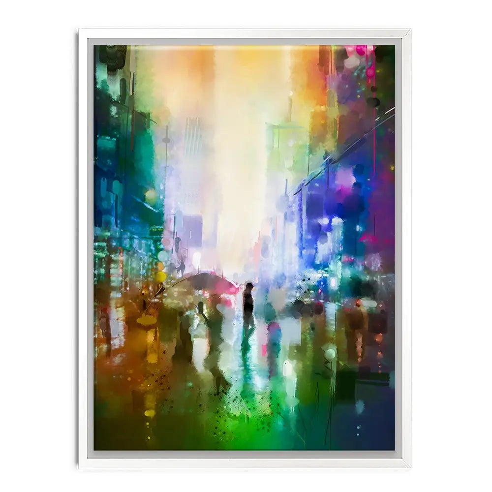 Busy Streets Canvas Print Busy Streets Canvas Print wall art product Art Print Shop