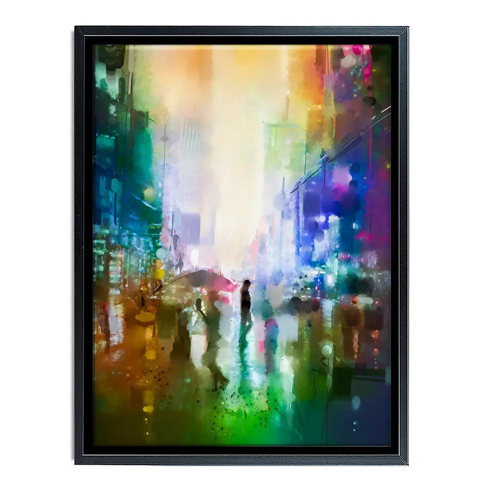Busy Streets Canvas Print Busy Streets Canvas Print wall art product Art Print Shop