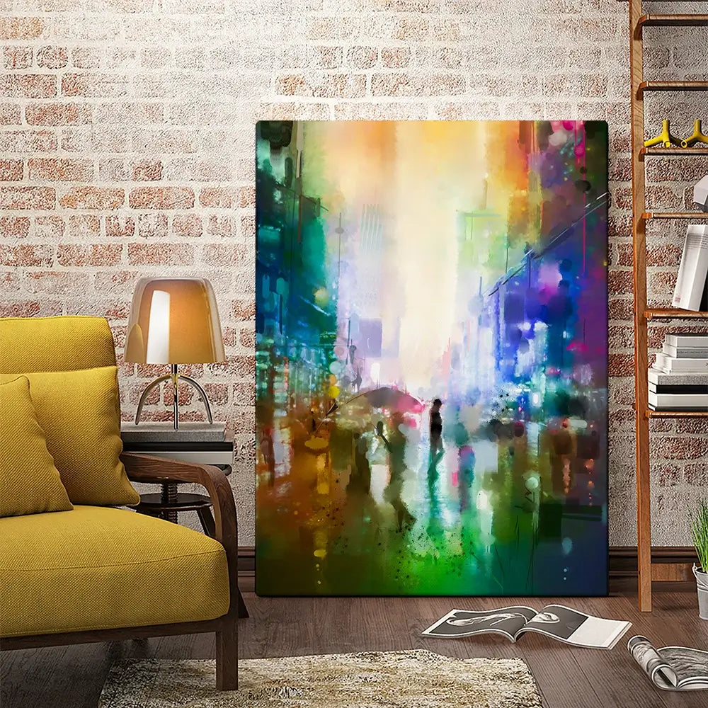 Busy Streets Canvas Print Busy Streets Canvas Print wall art product Art Print Shop