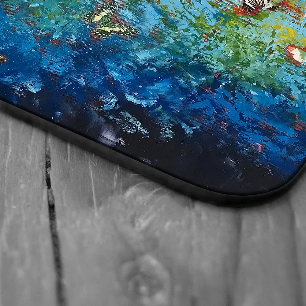 Butterflies Surrender To Love Coaster Set Butterflies Surrender To Love Coaster Set wall art product Laure Bury