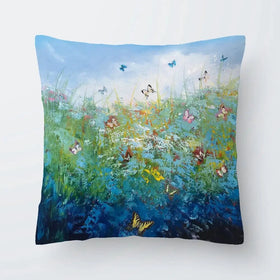 Butterflies Surrender To Love Cushion Butterflies Surrender To Love Cushion wall art product Laure Bury