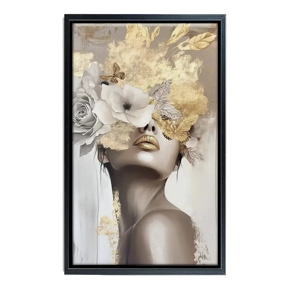 Butterfluer Canvas Print Butterfluer Canvas Print wall art product Isabella Karolewicz