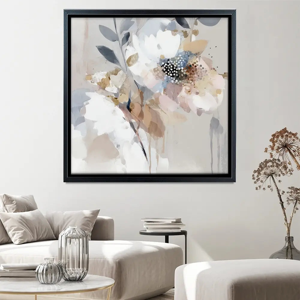 Butterfly Dust 3 Square Canvas Print Butterfly Dust 3 Square Canvas Print wall art product Bella Eve