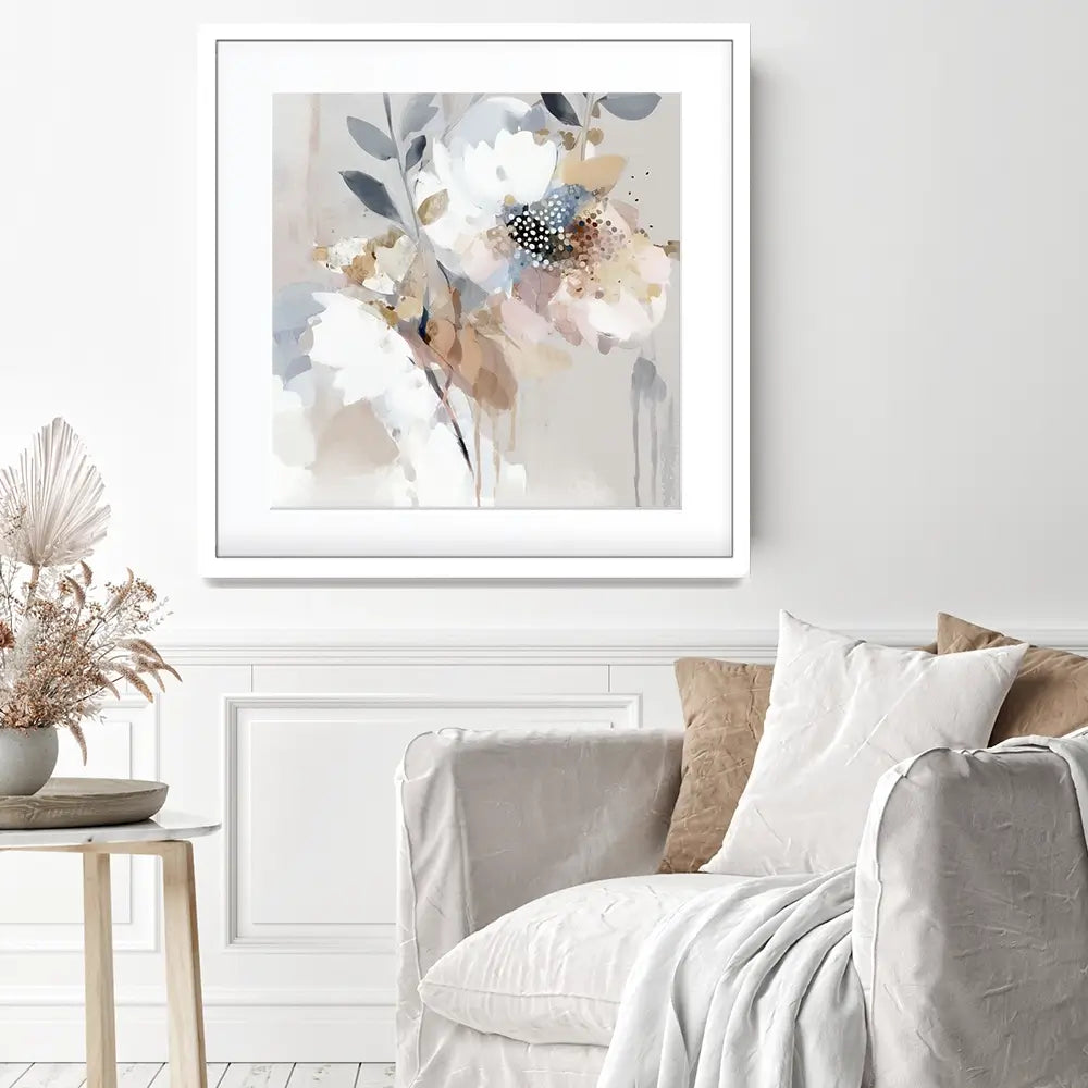 Butterfly Dust 3 Square Framed Art Print Butterfly Dust 3 Square Framed Art Print wall art product Bella Eve