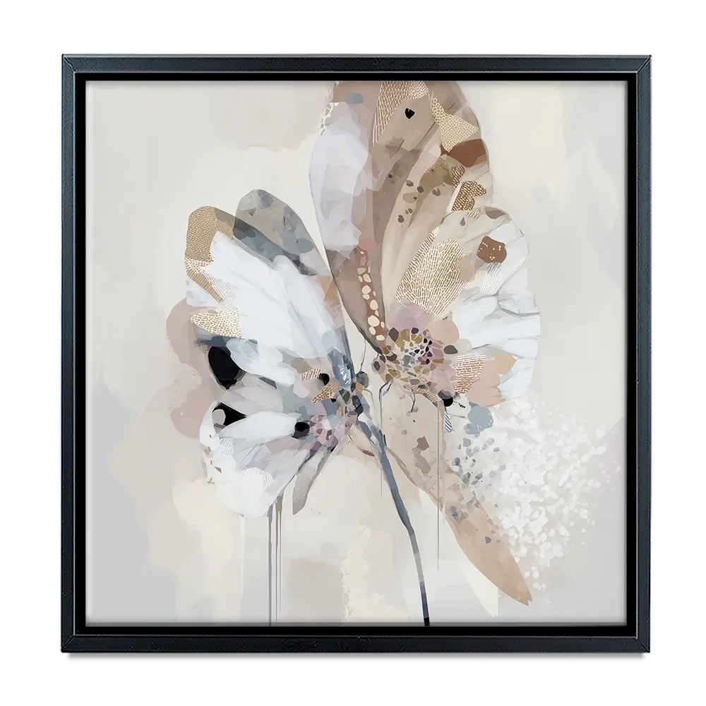 Butterfly Dust Square Canvas Print Butterfly Dust Square Canvas Print wall art product Bella Eve