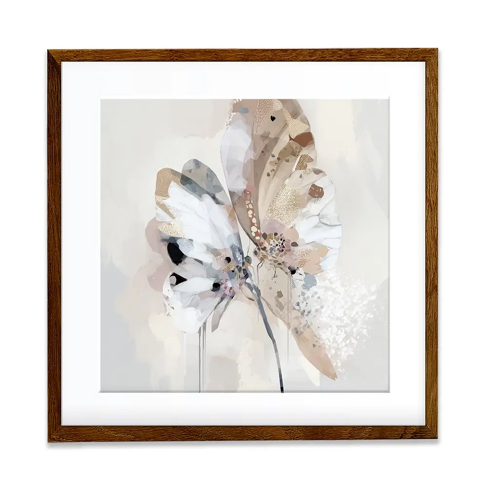 Butterfly Dust Square Framed Art Print Butterfly Dust Square Framed Art Print wall art product Bella Eve