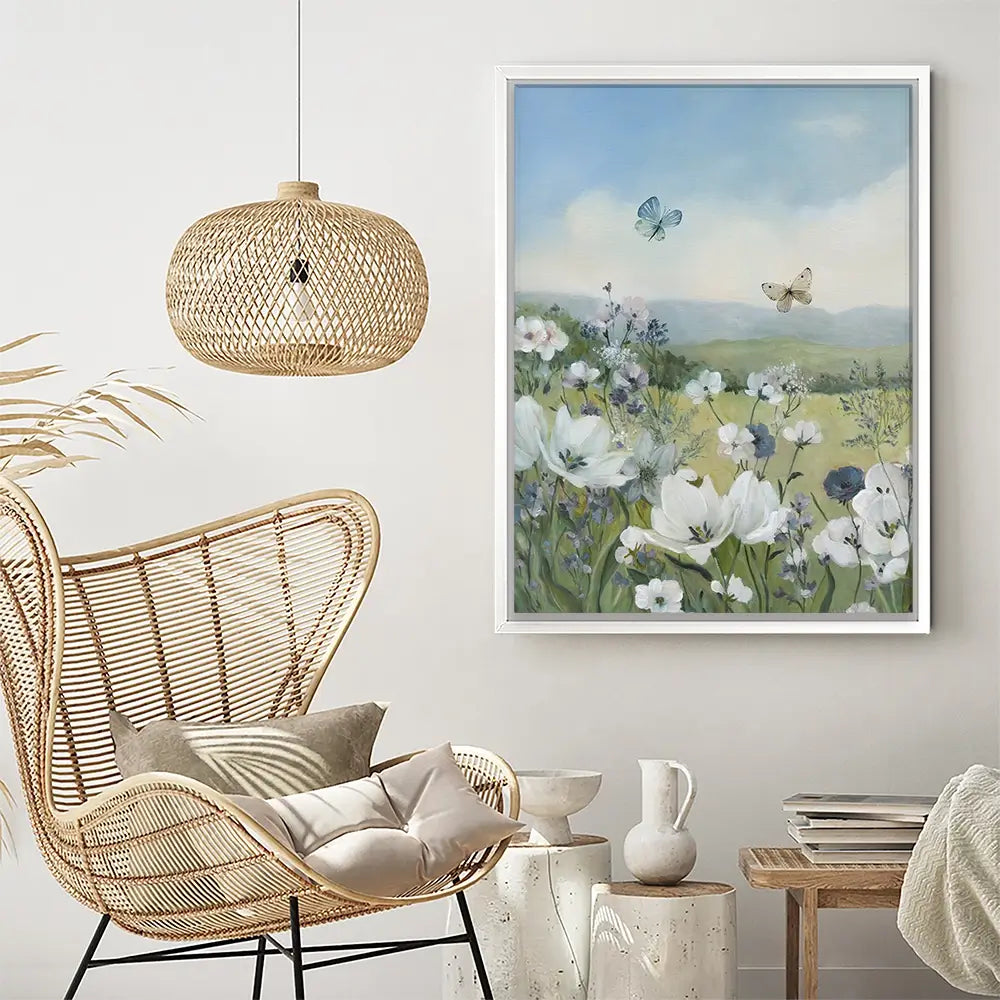 Butterfly Meadow 1 Canvas Print Butterfly Meadow 1 Canvas Print wall art product Carol Robinson
