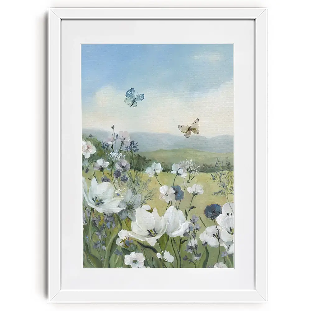 Butterfly Meadow 1 Framed Art Print Butterfly Meadow 1 Framed Art Print wall art product Carol Robinson